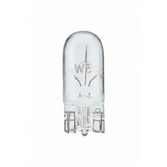 Автолампа Vision W2,2W W2,1x9,5d 2,2 W прозрачная PHILIPS 12960CP (фото 1)