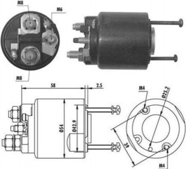 ELEKTROMAGNES MERCEDES MAGNETI MARELLI AME0064