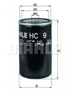 Гидрофильтр, автоматическая коробка передач MAHLE / KNECHT HC9 (фото 1)