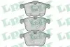 Тормозные колодки дисковые 05P1244 LPR