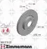 Диск гальмівний Coat Z ZIMMERMANN 280317120 (фото 1)