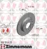 Тормозной диск ZIMMERMANN 100.1244.20 100124420