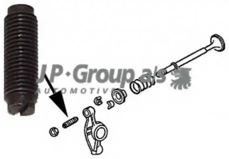 Болт регулирования зазора в клапане JP GROUP 8111351500