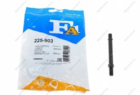 Болт вихлопної системи FA1 225-903 Fischer Automotive One (FA1) 225903