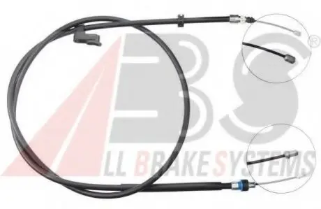 Трос, стоянкова гальмівна система A.B.S. A.B.S. K15027