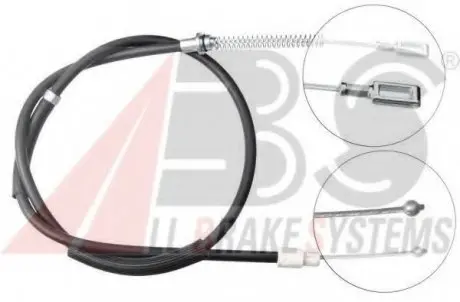 Трос, стоянкова гальмівна система ABS A.B.S. K13426 (фото 1)