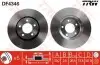 Диск тормозной (1 шт.).) CHRYSLER/DODGE Voyager/Caravan "F D=302mm "00-08 DF4346