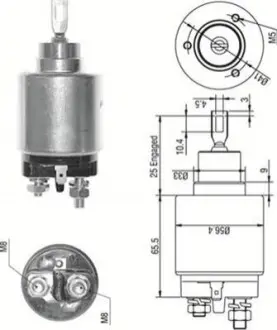 Реле втягуюче MAGNETI MARELLI AME0273