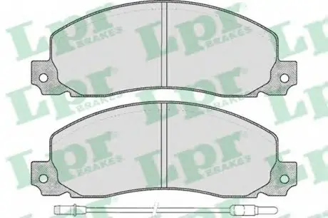Тормозные колодки дисковые LPR 05P278