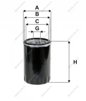 Фильтр масляный WL7102WIX WIX FILTERS WL7102