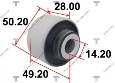 Сайлентблок важеля TENACITY AAMNI1078