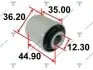 Сайлентблок задних рычагов TENACITY AAMMA1058