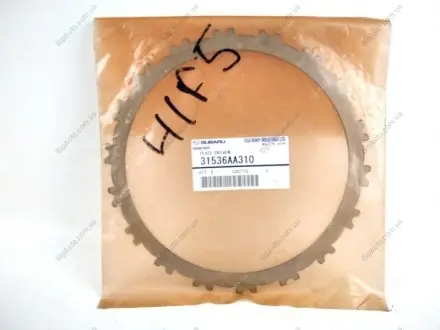 Диск фрикционный акпп SUBARU 31536AA310 (фото 1)