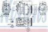 Компресор AI A 4/S 4(00-)1.9 TDi(+)[OE 8E0260805T] NISSENS 89023 (фото 1)