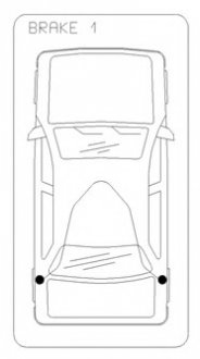Трос полотенца Ford Transit 80-120 86- COFLE 11.567 (фото 1)