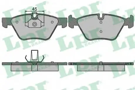 Тормозные колодки дисковые LPR 05P1512