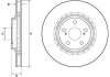 Тормозные диски DELPHI BG4691C