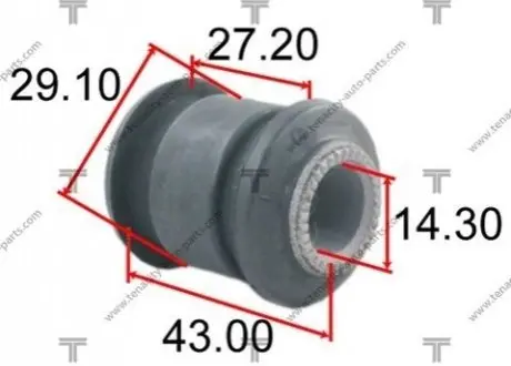Сайлентблок важеля TENACITY AAMTO1121