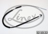Трос сцепления Opel Omega 3.0 87-93 LINEX 32.10.22 (фото 2)