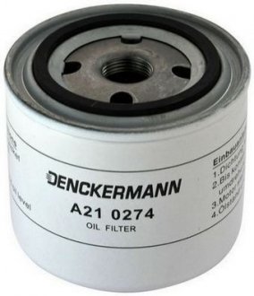 Фільтр масляний Volvo 440 1.7 i 88-/460 1.9 TD 94- Denckermann A210274