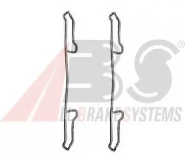 Комплектуючі, колодки дискового гальма ABS A.B.S. 1100Q