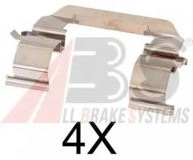 Ремкомплект гальмівних колодок ABS A.B.S. 1776Q