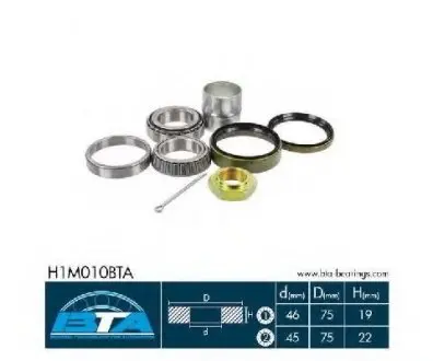 Подшипник ступицы DB MB 100 перед BTA H1M010BTA