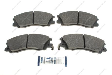 Колодки гальмівні (передні) Hyundai Terracan 01-06 ICER 181539 (фото 1)