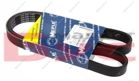 Ремінь генератора поліклиновий 050 006 1100 MEYLE 0500061100