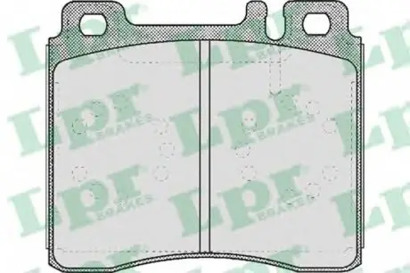 Тормозные колодки дисковые LPR 05P446