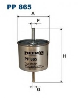 Топливный фильтр FILTRON PP865 (фото 1)