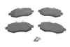 Тормозные колодки дисковые CITROEN C2/C3 "F "02>> LP1716