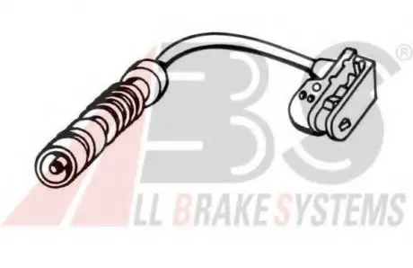 Датчик тормозных колодок ABS A.B.S. 39598