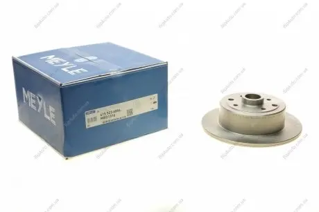 Тормозной диск 615 523 6006 MEYLE 6155236006