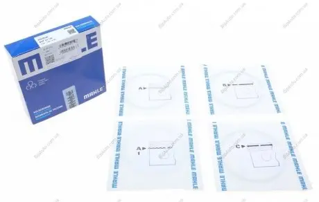 Кільця поршневі MAHLE 627 31 V0 MAHLE / KNECHT 62731V0