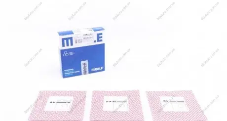Кільця поршневі Mahle MAHLE ENGINE MAHLE / KNECHT 03996N1