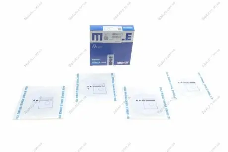 Комплект поршневых колец MAHLE ORIGINAL 028 01 N2 MAHLE / KNECHT 02801N2 (фото 1)