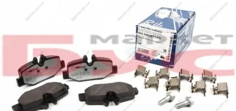 Комплект гальмівних колодок 025 240 0817/PD MEYLE 0252400817PD
