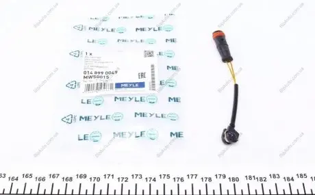 Датчик зносу гальмівних колодок 014 899 0049 MEYLE 0148990049
