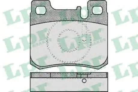 Тормозные колодки дисковые LPR 05P485