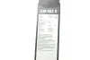 Щетки стеклоочистителя AM 461 S L=550/450 BMW/OPEL/MERCEDES 1 [F20/F21]/Astra H/GLK BOSCH 3397014123 (фото 11)