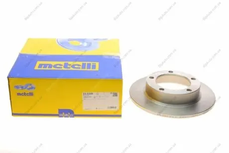 Диск гальмівний 23-0206 Metelli 230206