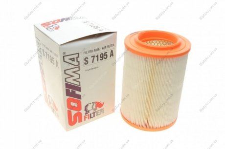 Фільтр повітряний vw, 1,9-2,5, 92-03 SOFIMA S7195A