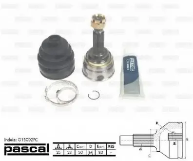 Зимний омыватель для стекла -70°C КОНЦЕНТРАТ PASCAL G15002PC