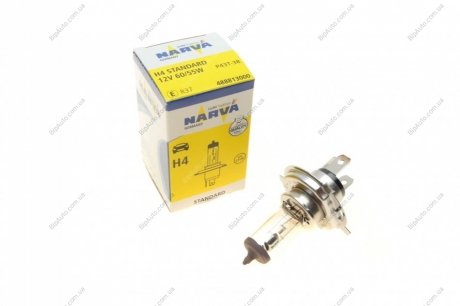 АВТОЛАМПА H4 12V 60 55W P43T \' NARVA 488813000