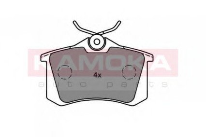 Комплект тормозных колодок, дисковый тор KAMOKA JQ1013576 (фото 1)