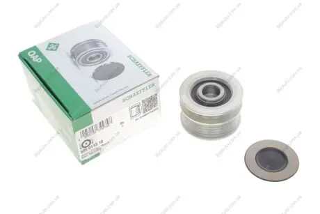 Шкив генератора инерционный 07K 903 119 C Volkswagen INA 535011310