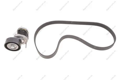 Комплект поліклиновий (ремінь+ролики) Gates K036PK1070