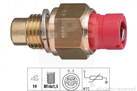 Датчик температуры VW Polo/Passat/Transporter 1.4/1.6 2001- EPS 1830278