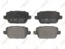 Комплект тормозных колодок, дисковый тормоз ABE C2G017ABE (фото 1)